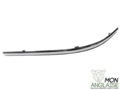 Chrome de pare choc arrière droite Jaguar S-Type de 2004 à 2008 Référence OE : XR844133