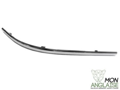 Chrome de pare choc arrière gauche Jaguar S-Type de 2004 à 2008 Référence OE : XR844134