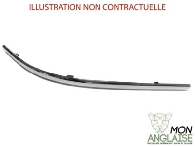 Chrome de pare choc arrière gauche Jaguar S-Type 2004-2008 | XR844134