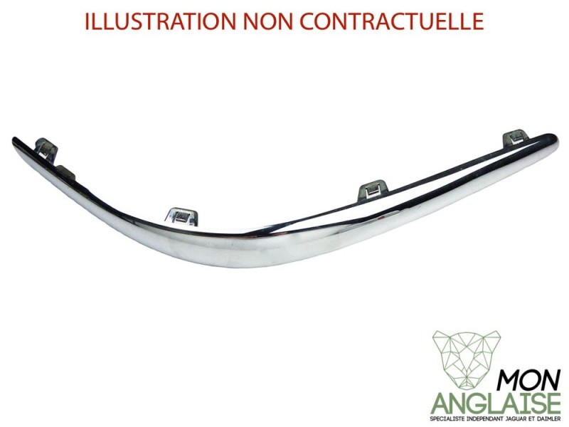 Chrome de pare-choc arrière gauche Jaguar S-Type 1999-2004 | XR87631