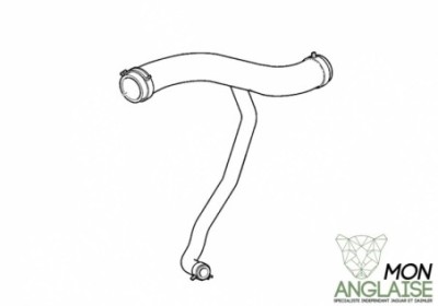 Durite supérieure de radiateur Jaguar S-Type de 2006 à 2008 Référence OE : XR849189