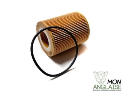 Filtre à huile Jaguar XF de 2010 à 2015 Référence OE : JDE8751