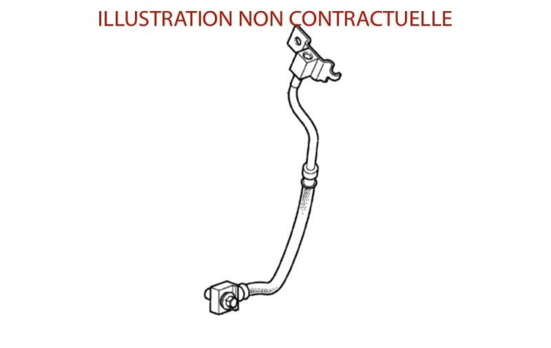 Flexible de frein arrière gauche Jaguar XJ X350 2003-2005 | C2C8908