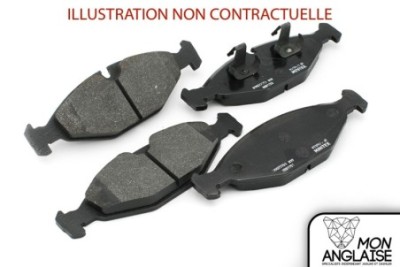 Jeu de plaquettes de frein avant Jaguar XJ40 1993-1994 | JLM11058