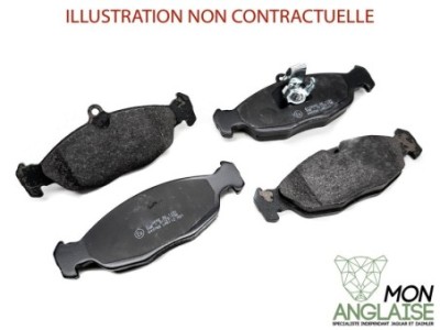 Jeu de plaquettes de frein arrière Jaguar XK8 1996-2006 | JLM21918