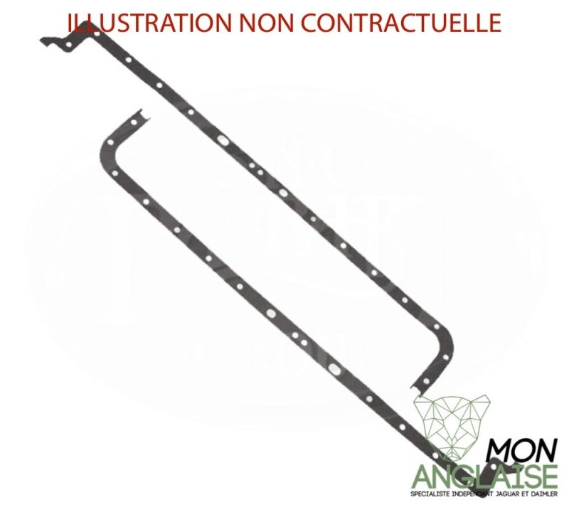 Joint de carter d'huile moteur (paire) Jaguar XJ Série 2 1973-1979 | C19590