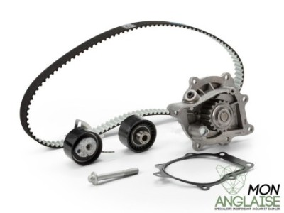 Kit distribution Pompe à eau Jaguar XF de 2012 à 2015 Référence OE : JDE35822