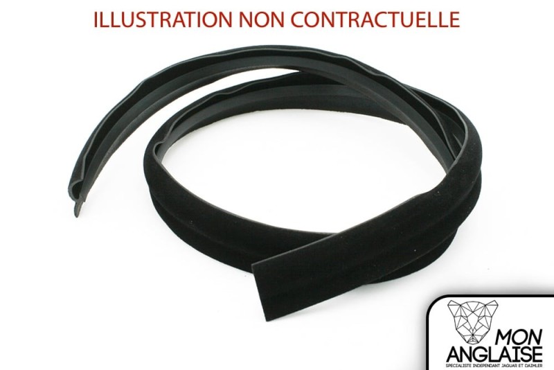 Joint de leche vitre avant extérieur  Jaguar XJ Série 3 1978-1992 | BD464401