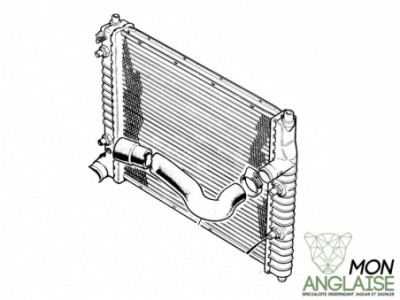 Radiateur de refroidissement BVA Jaguar X300 1995-1997 | MNA4190DB
