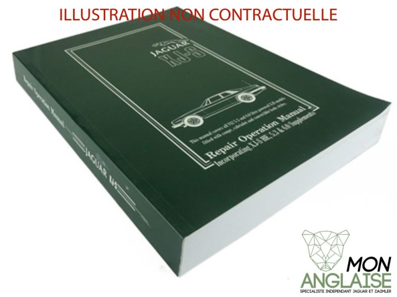Manuel d'atelier Workshop manual Anglais Jaguar XJS 1987-1996 | AKM3455
