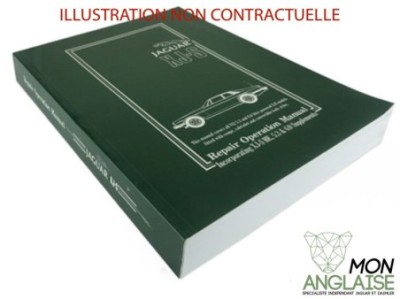 Manuel d'atelier Workshop manual Anglais Jaguar XJS 1987-1996 | AKM3455