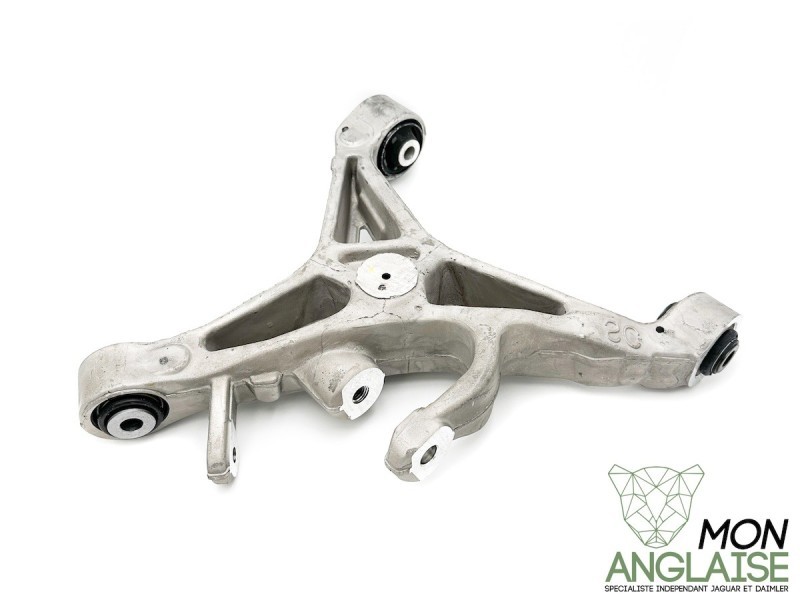 Triangle inférieur arrière droite Jaguar XJ X350 de 2003 à 2005 Référence OE : C2C21162