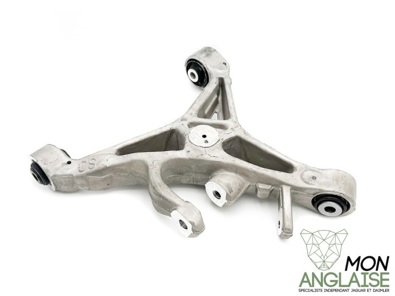Triangle inférieur arrière gauche Jaguar XJ X350 de 2003 à 2005 Référence OE : C2C21164