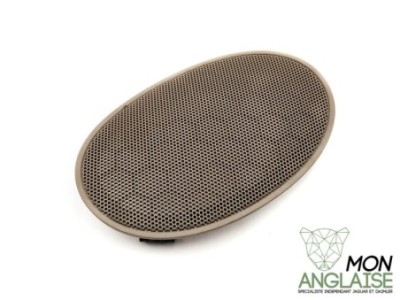 Grille de HP de tableau de bord gauche sable Jaguar XJ X350 de 2003 à 2005 Référence OE : C2C18528AEK