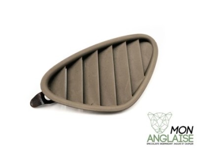 Grille de désembueur droite sable Jaguar XJ X350 de 2003 à 2009 Référence OE : C2C14000AEK