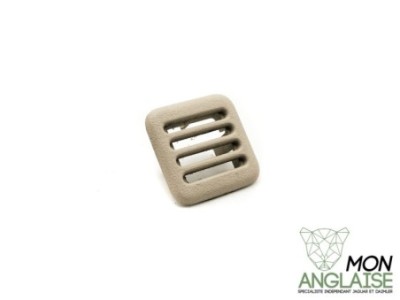 Grille de sonde de température intérieure sand Jaguar XJ X350 de 2003 à 2009 Référence OE : C2C15325ADX