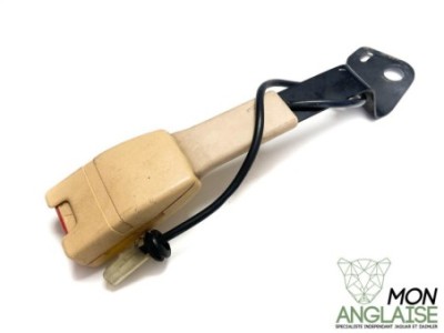 Boucle de ceinture avant gauche siège electrique Jaguar XJ40 de 1990 à 1992 Référence OE : BEC21993AEM