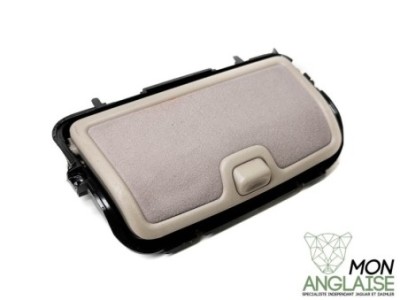 Boite à lunettes de plafonnier beige Jaguar X300 1995-1997 | BEC26586AGD
