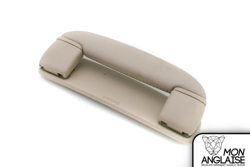 Poignée de toit avant cuir beige Jaguar XJ X350 2003-2004 | C2C22494AGD