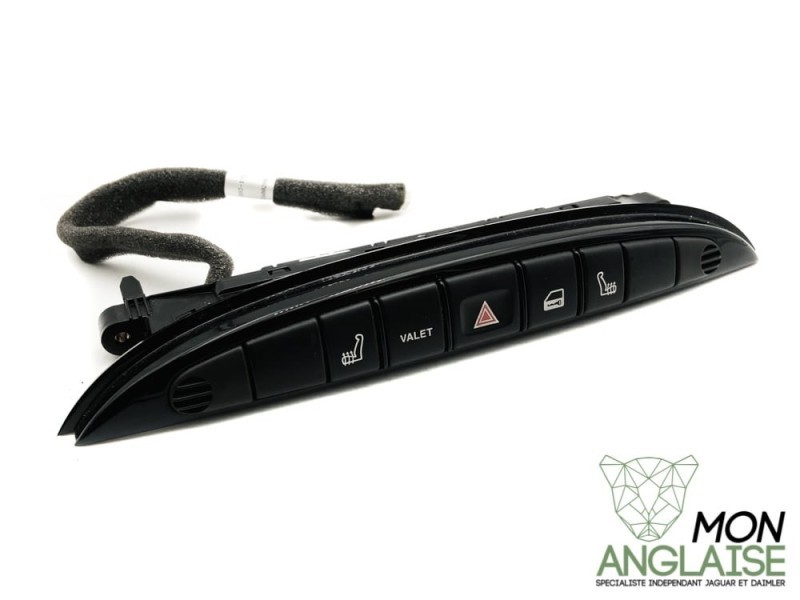 Interrupteurs tableau de bord avec sièges chauffants Jaguar XJ X350 2003-2005 | C2C23780
