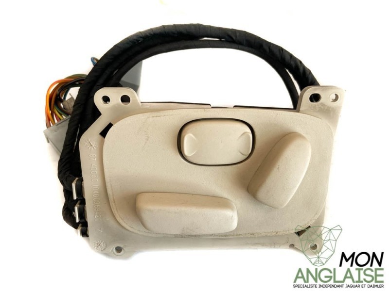 Interrupteur de siège gauche 12 voies sable clair Jaguar XJ X350 2003-2005 | C2C14873ADX