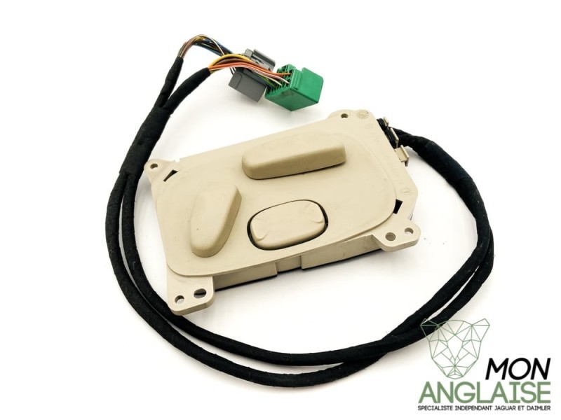 Interrupteur de siège gauche 12 voies champagne Jaguar XJ X350 2003-2007 | C2C28384SEL