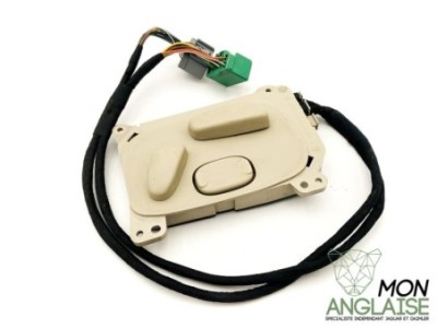 Interrupteur de siège gauche 12 voies champagne Jaguar XJ X350 2003-2007 | C2C28384SEL