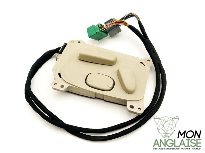 Interrupteur de siège droite 12 voies champagne Jaguar XJ X350 2003-2007 | C2C28381SEL