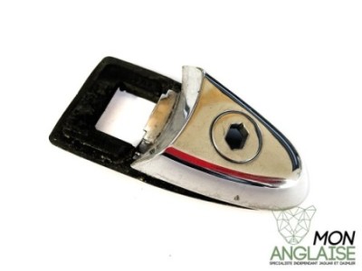 Enjoliveur de poignée extérieur avec ouverture serrure Jaguar XJ X350 2003-2009 | C2C20239