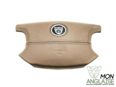 Airbag / Klaxon conducteur sable Jaguar XJ X350 2003-2009 | C2C29495AEK