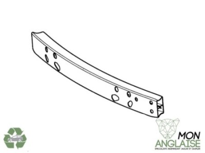Traverse de pare-choc avant Jaguar XJ X350 2008-2009 | C2C29018