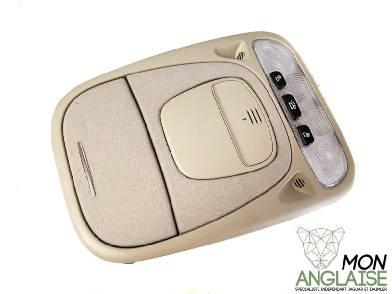 Console de toit beige Jaguar XJ X350 2003-2006 | C2C18606AGD