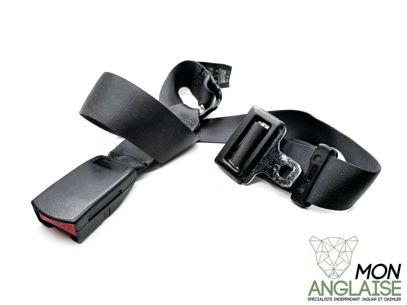 Ceinture de sécurité arrière centrale noire Jaguar XJ40 1986-1992 | BEC15537LEG