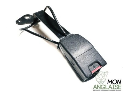 Boucle de ceinture avant gauche noir Jaguar XJ40 1990-1994 | BEC21993LEG