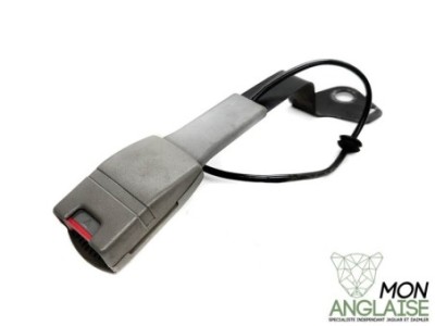 Boucle de ceinture avant droite gris saville Jaguar XJ40 1990-1994 | BEC21992LDY