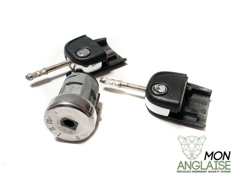 Barillet de neiman et 2 clés Jaguar X-Type 2001-2009 | BARRILLETXT2