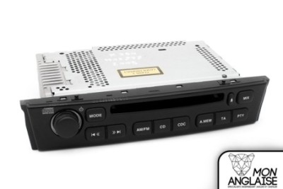 Autoradio lecteur CD (avec navigation) Jaguar XJ X350 de 2003 à 2009 Référence OE : C2C34886