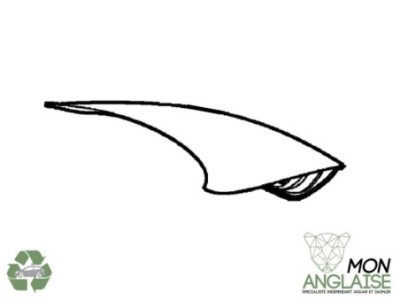 Couvercle de coffre Jaguar XJ X350 de 2003 à 2008 Référence OE : C2C37718