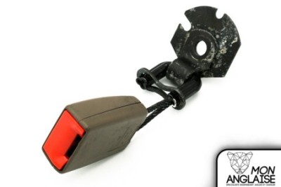Boucle de ceinture arrière sable Jaguar X-Type de 2001 à 2008 Référence OE : C2S14585AEK