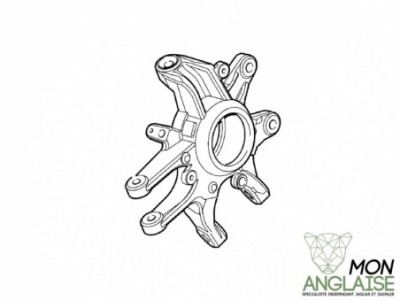 Porte moyeu arrière droite Jaguar XJ X350 2003-2005 | C2C5459