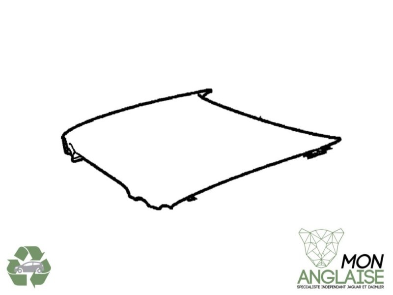 Capot Jaguar XJ X350 2003-2009 | C2C37987