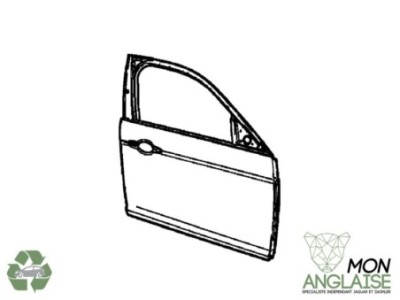 Portière avant droite Jaguar XJ X350 2003-2009 | C2C6266