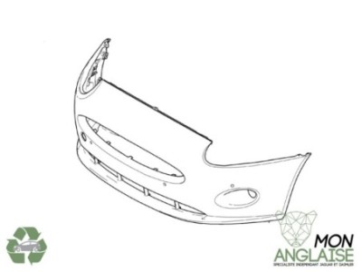 Pare choc avant avec aide au stationnement Jaguar XK 2006-2009 | C2P9866XXX
