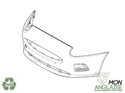 Pare choc avant avec aide au stationnement Jaguar XK 2006-2014 | C2P9868XXX