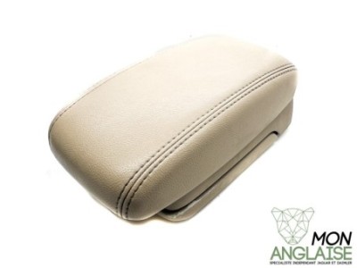 Accoudoir de console centrale beige Jaguar X-Type de 2001 à 2009 Référence OE : C2S30687AGD