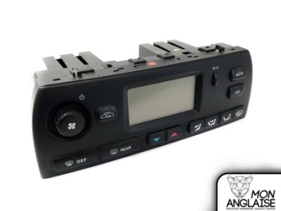 Commandes de climatisation (Noire) Jaguar X-Type de 2001 à 2002 Référence OE : C2S22145