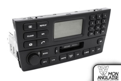 Autoradio lecteur cassette Jaguar X-Type de 2001 à 2003 Référence OE : C2S31225