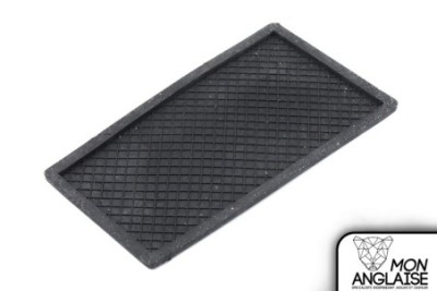 Tapis caoutchouc de console centrale Jaguar X-Type de 2001 à 2009 Référence OE : C2S6877