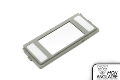 Miroir de pare soleil gris nimbus Jaguar X-Type de 2001 à 2009 Référence OE : C2S4247GLA