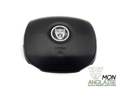 Airbag / Klaxon conducteur noir Jaguar X-Type de 2004 à 2009 Référence OE : C2S48362LEG